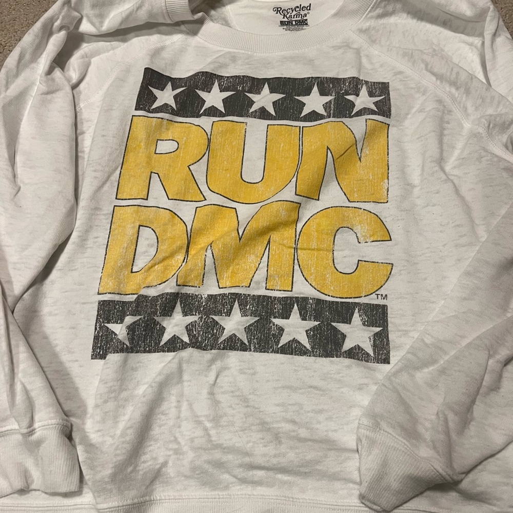 EUC - Run DMC Graphic Sweatshirt - Size Large